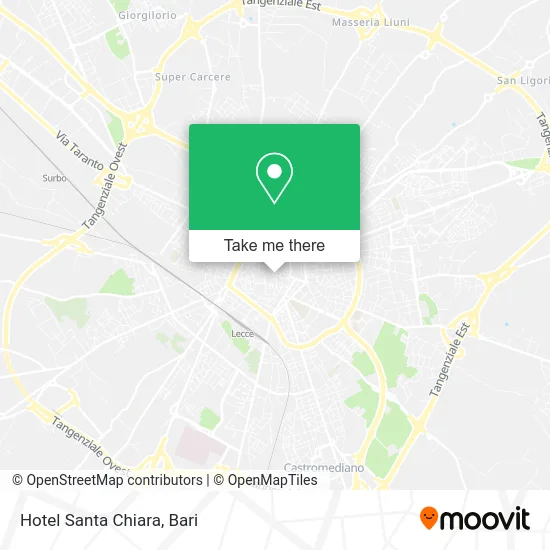 Santa Chiara Hotel map