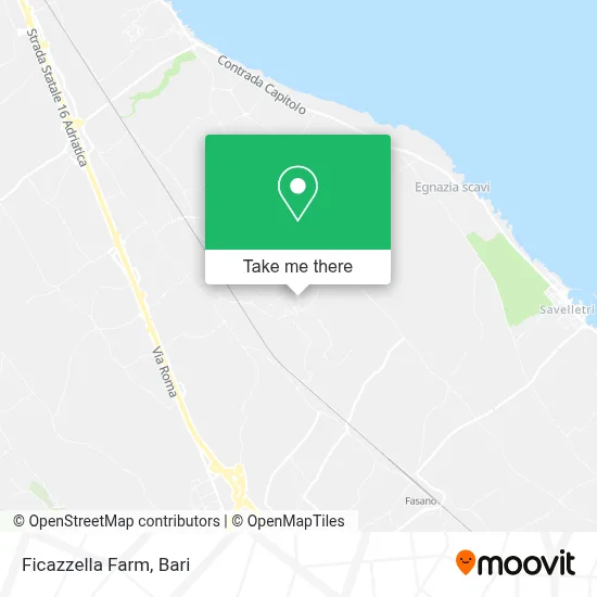 Ficazzella Farm map