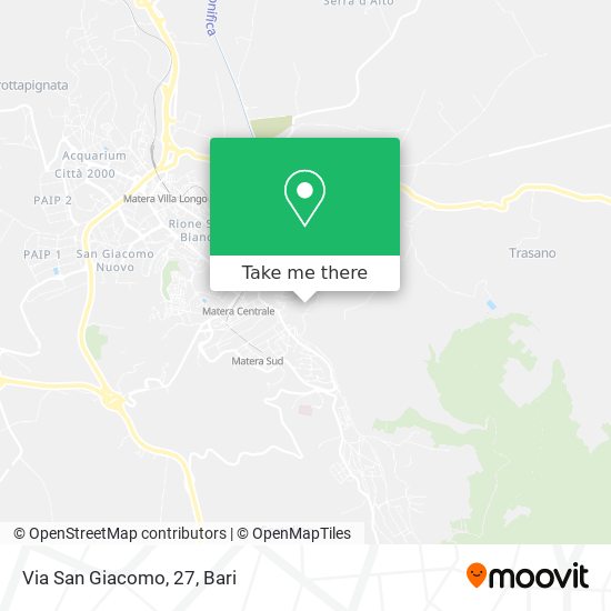 Via San Giacomo, 27 map