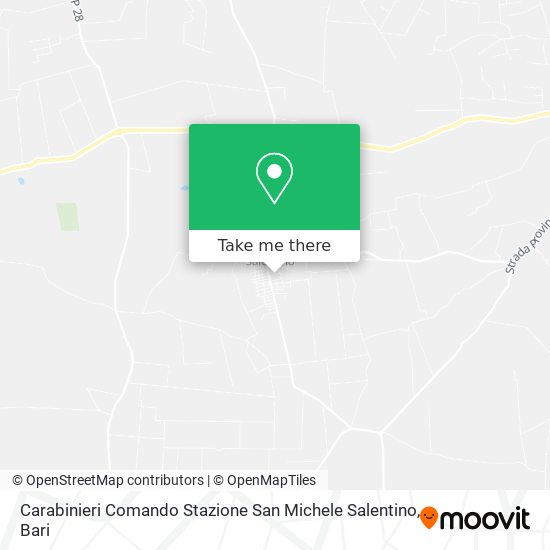 Carabinieri Comando Stazione San Michele Salentino map