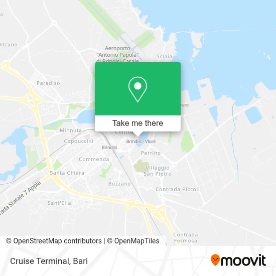 Cruise Terminal map