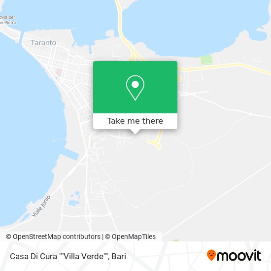 Casa Di Cura ""Villa Verde"" map