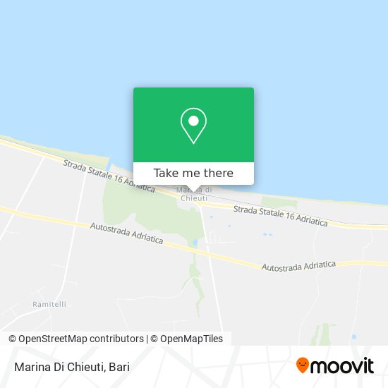 Marina Di Chieuti map