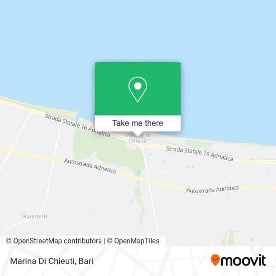 Marina Di Chieuti map