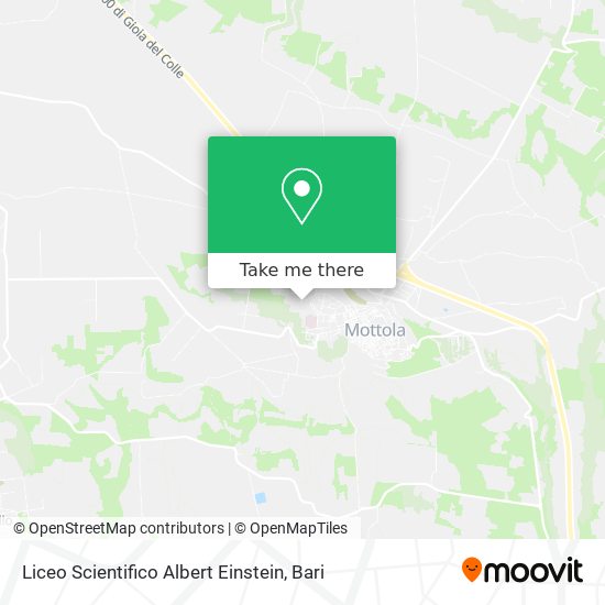Liceo Scientifico Albert Einstein map