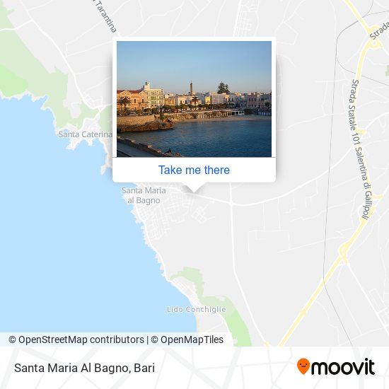 Santa Maria Al Bagno map