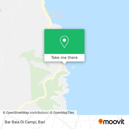 Bar Baia Di Campi map