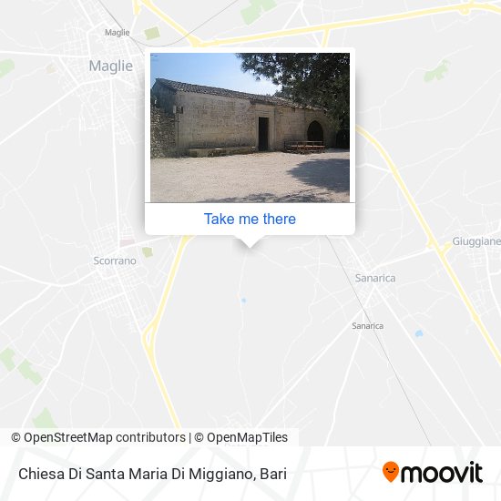 Chiesa Di Santa Maria Di Miggiano map