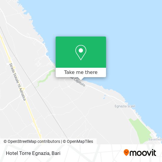 Hotel Torre Egnazia map