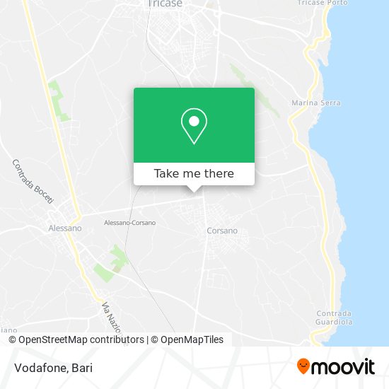 Vodafone map