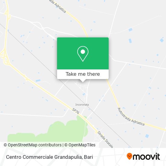 Centro Commerciale Grandapulia map