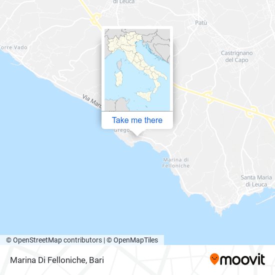 Marina Di Felloniche map