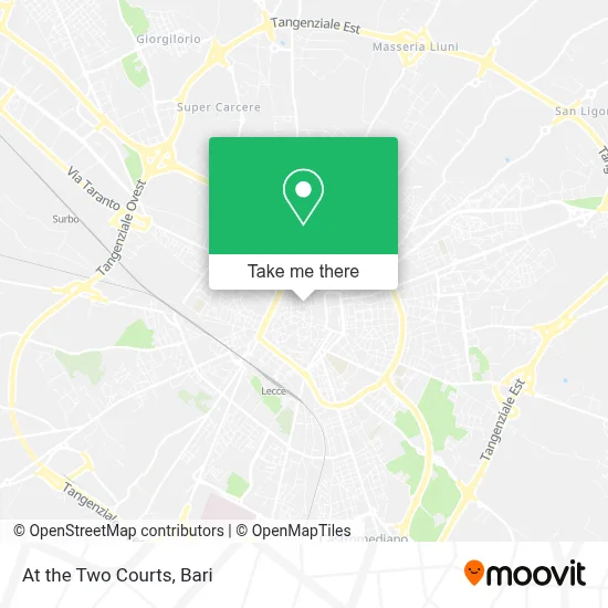 At the Two Courts map