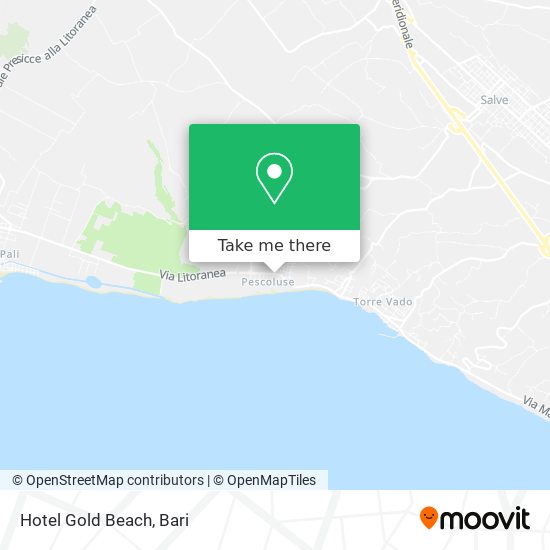 Hotel Gold Beach map