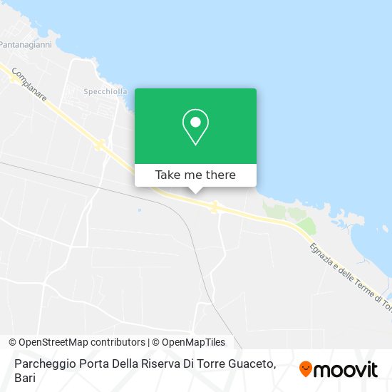 Parcheggio Porta Della Riserva Di Torre Guaceto map