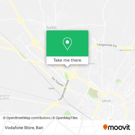 Vodafone Store map