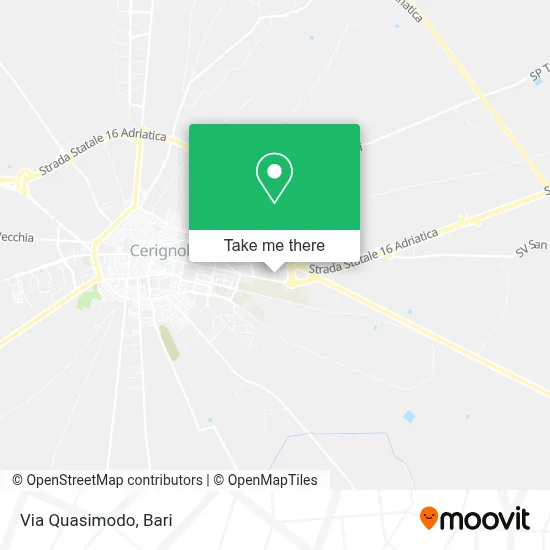 Via Quasimodo map
