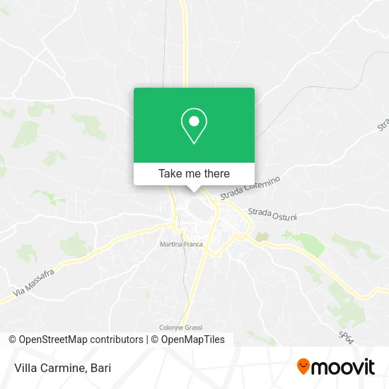 Villa Carmine map