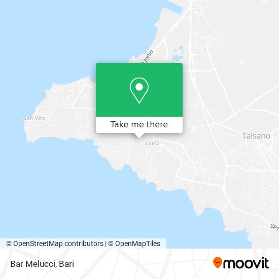 Bar Melucci map