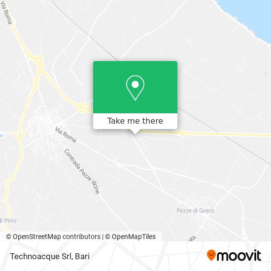 Technoacque Srl map