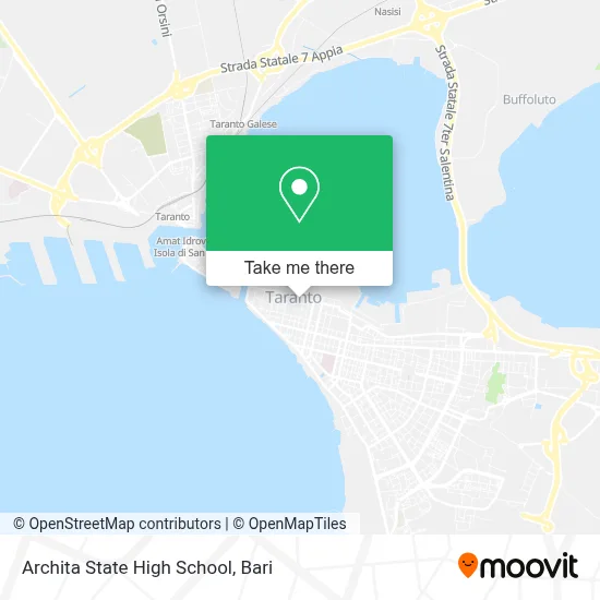 Archita State High School map