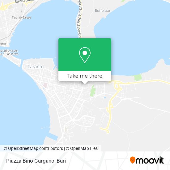 Piazza Bino Gargano map