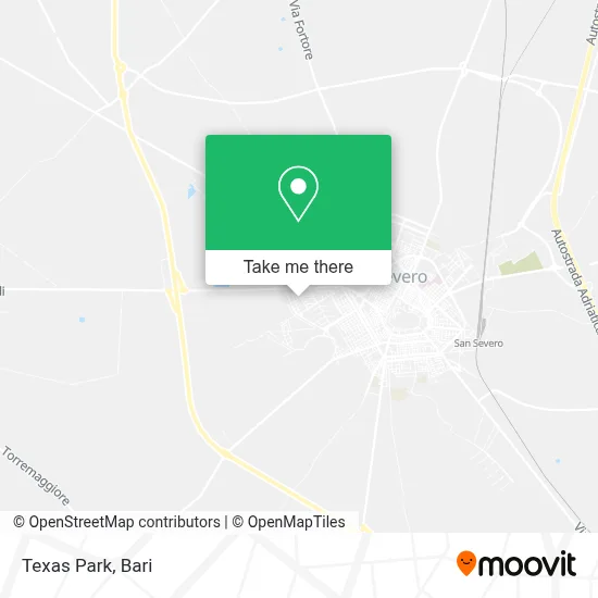 Texas Park map