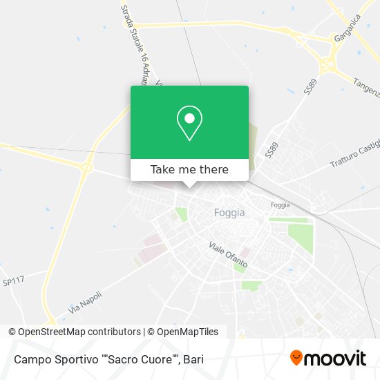 Campo Sportivo ""Sacro Cuore"" map