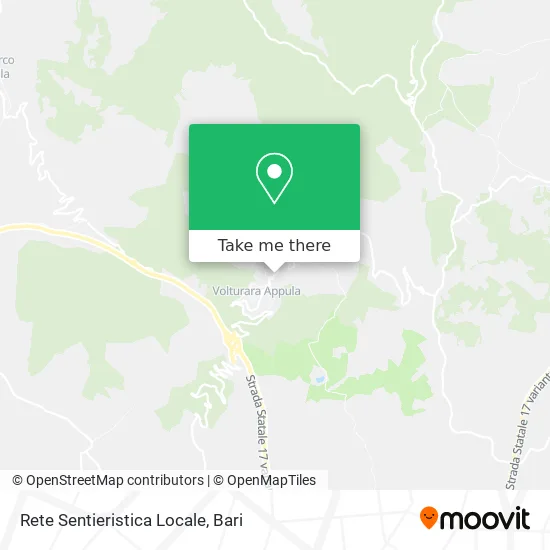 Local Trail Network map