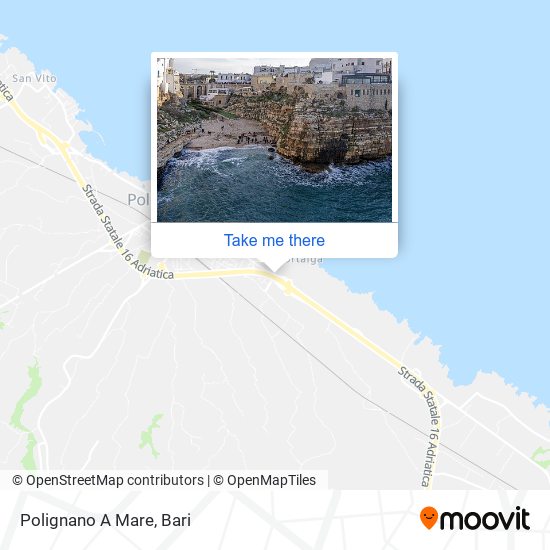 Polignano A Mare map