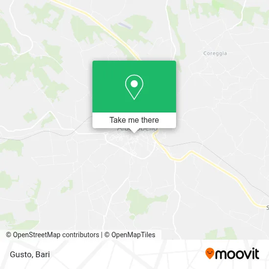 Gusto map