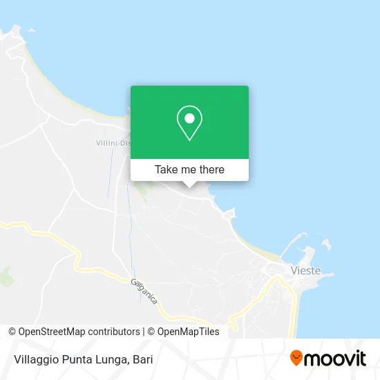 Punta Lunga Village map