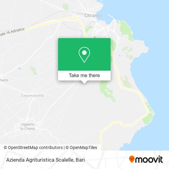 Azienda Agrituristica Scalelle map