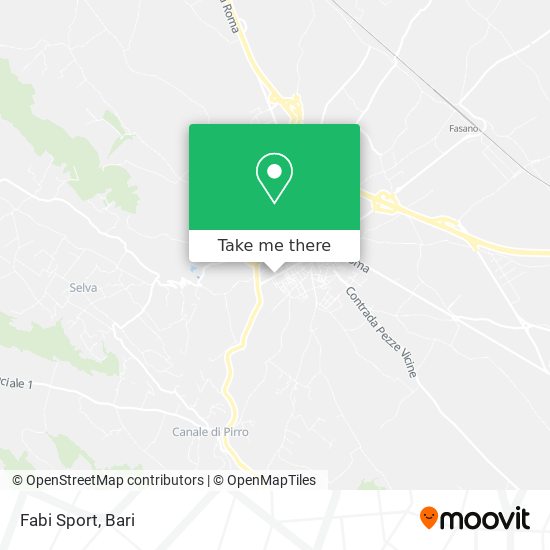 Fabi Sport map