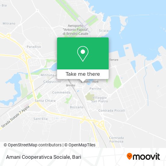 Amani Cooperativca Sociale map
