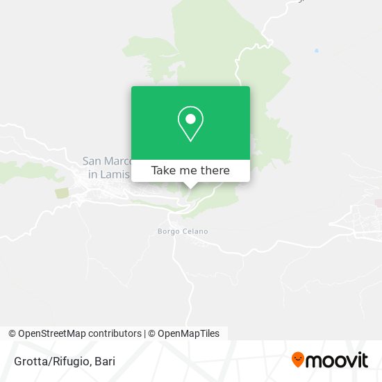Grotta/Rifugio map