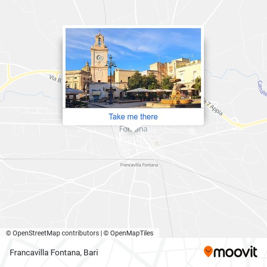Francavilla Fontana map