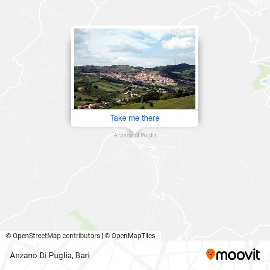 Anzano Di Puglia map