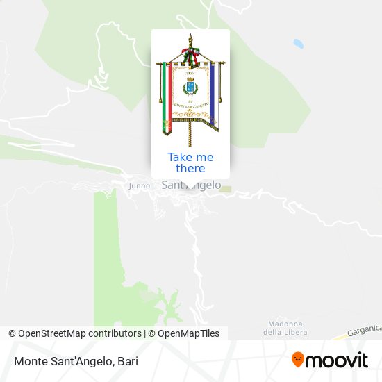 Monte Sant'Angelo map