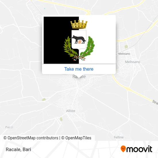 Racale map
