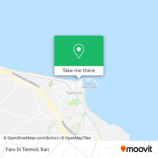 Faro Di Termoli map