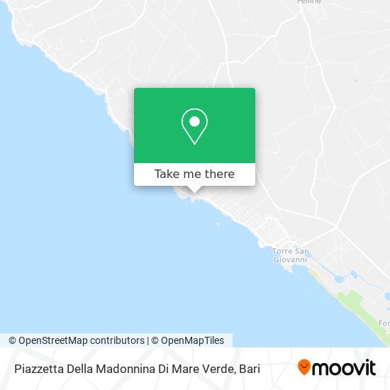 Piazzetta Della Madonnina Di Mare Verde map