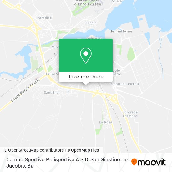Campo Sportivo Polisportiva A.S.D. San Giustino De Jacobis map