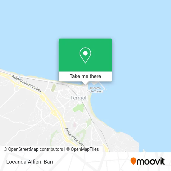 Locanda Alfieri map