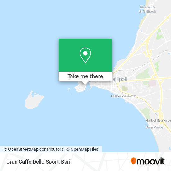 Gran Caffè  Dello Sport map