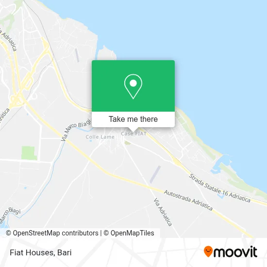 Fiat Houses map
