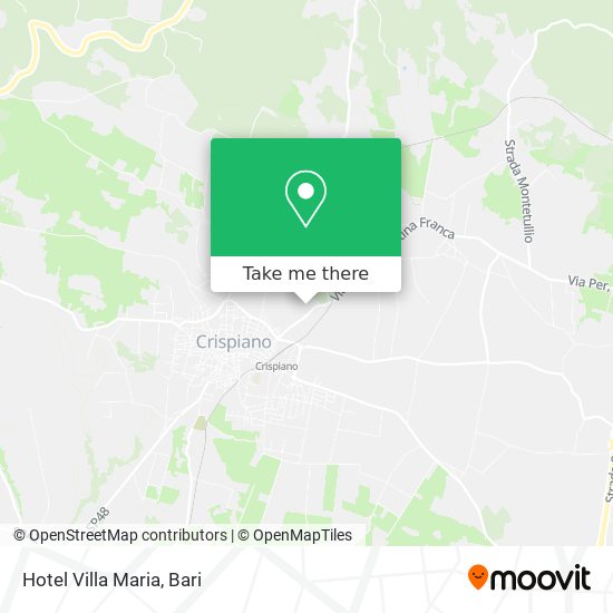 Hotel Villa Maria map