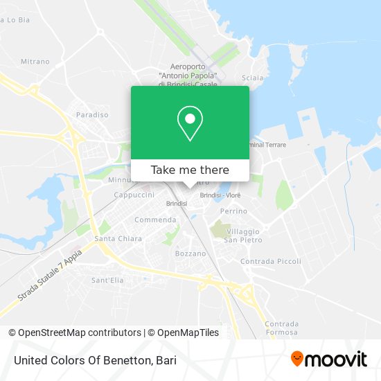 United Colors Of Benetton map