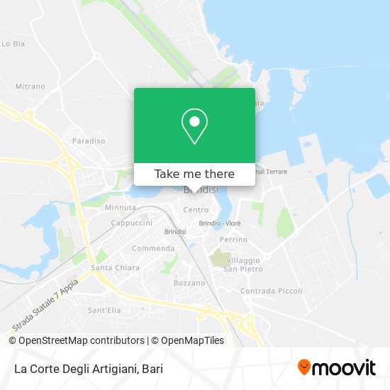 La Corte Degli Artigiani map