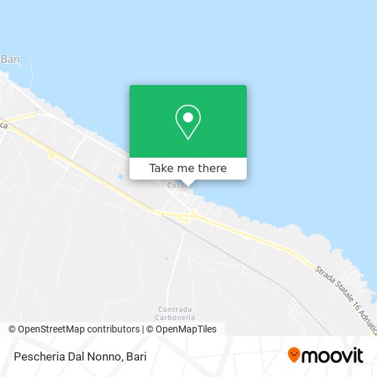 Pescheria Dal Nonno map